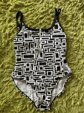 80s cotton one piece